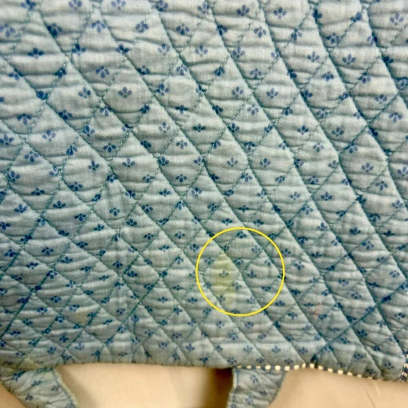 Vintage Rare Vera Bradley Disney‎ Winnie Pooh Child Garment Bag Blue Yellow - Picture 12 of 13